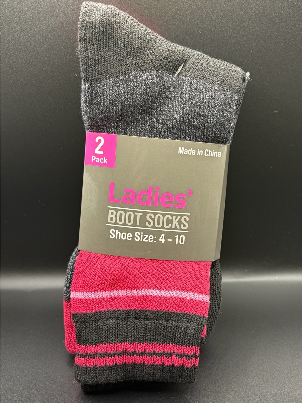 Ladies' Boot Socks (2-Pack)